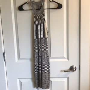 Bebe Racerback dress. Size S. Print Like Missoni.